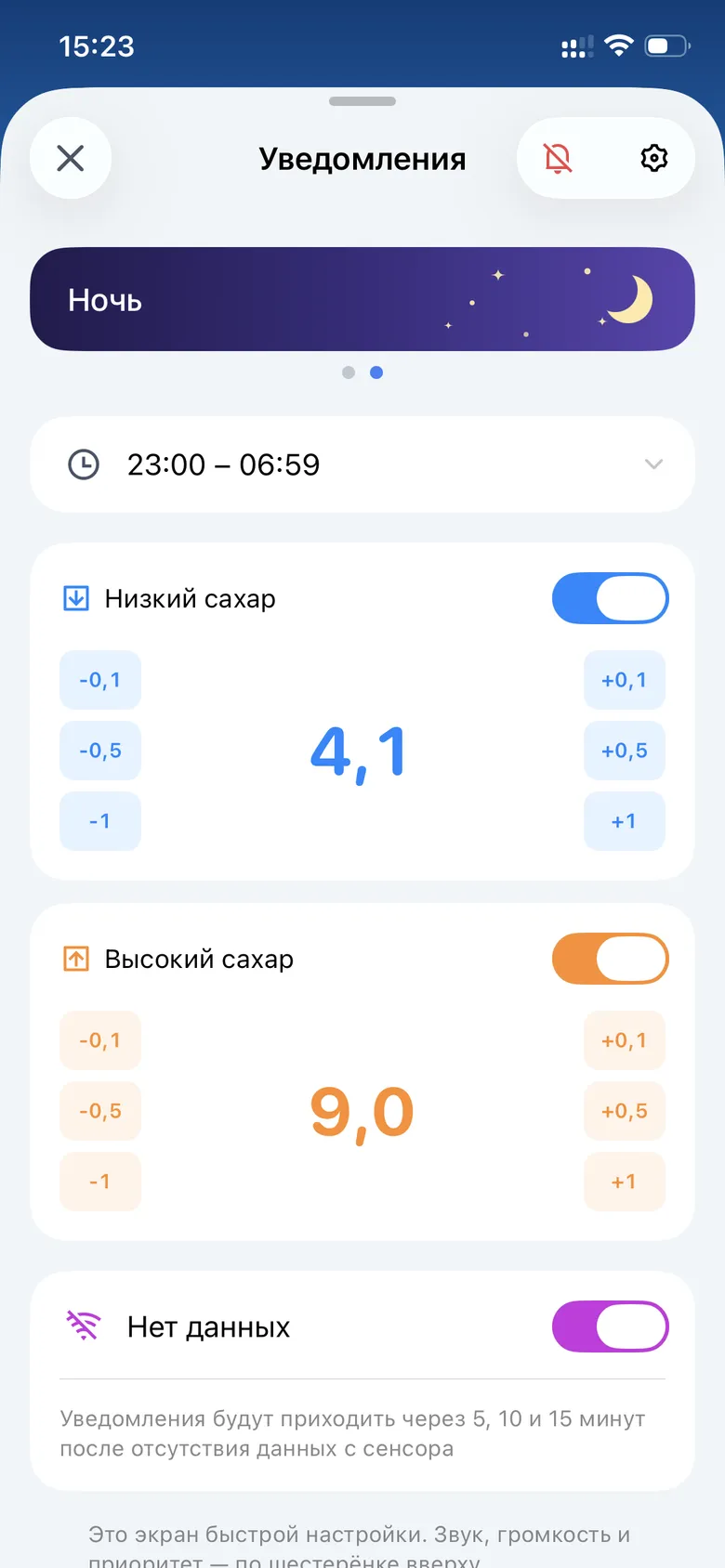 Экран порогов, открытый колокольчиком из шапки
